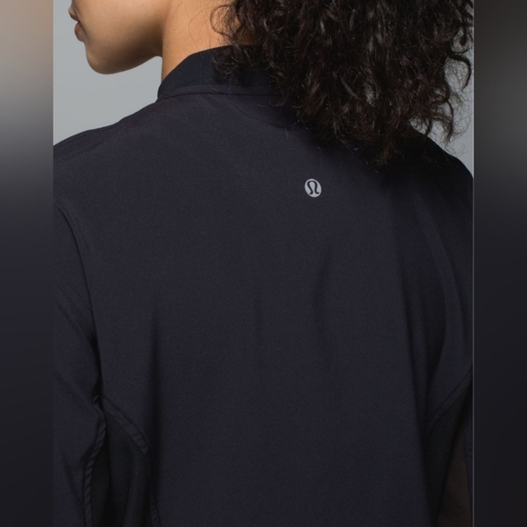 Lululemon Noir Jacket II Black size 4 new no tag - Picture 5 of 13